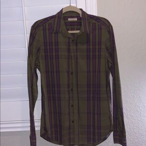 Men’s Burberry limited edition button up shirt
